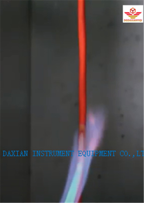 Ο εξοπλισμός δοκιμής εύφλεκτης ικανότητας DAXIAN για τη διασφάλιση της συμμόρφωσης με την IEC60332-1-1