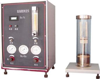 Κάψιμο εξοπλισμού δοκιμής ASTM D2863 ISO 4589-3 πλαστικό/περιορισμένες συσκευές δεικτών οξυγόνου