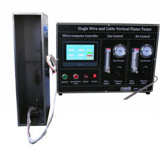 IEC/EN 60332-1 Μηχανή δοκιμής φλεγμονώδους ικανότητας για συσκευές κάθετα τοποθετημένων συρματόπλεκτων καλωδίων