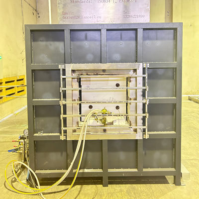 Δοκιμή Αντοχής στη Φωτιά Δείγματος Επικάλυψης Πυράντοχης ISO834-1 EN1363-1 Δοκιμή Φούρνου Μηχανή Δοκιμών Προμήθειες