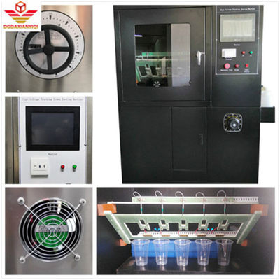 Εξοπλισμός Δοκιμών Ελαστικού IEC60587 Δοκιμαστική Μηχανή Παρακολούθησης και Διάβρωσης σε Κεκλιμένο Επίπεδο