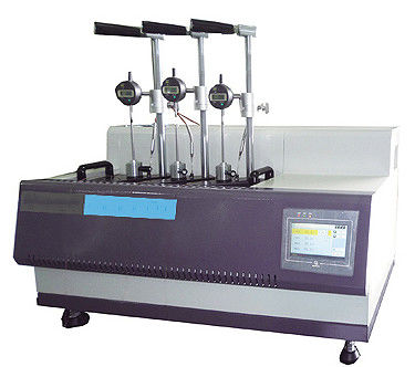 Πλαστικός εξοπλισμός δοκιμής δοκιμής θερμοκρασίας εκτροπής θερμότητας  ISO 306