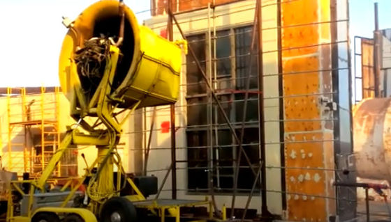 BS EN356 Εξοπλισμός Δοκιμών Ασφαλείας Υαλοπινάκων Μηχανή Δοκιμής με Τσεκούρι Δοκιμαστής Γυαλιού