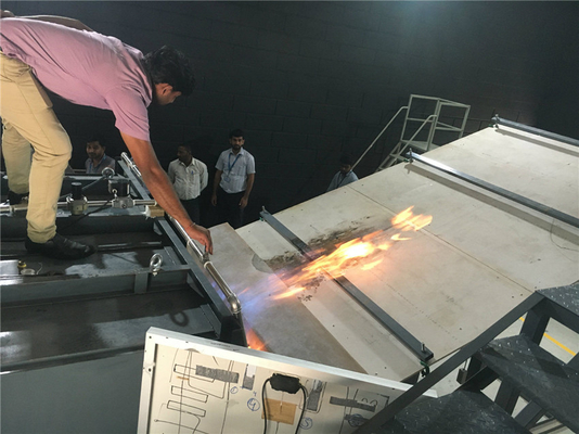 UL790 Κατασκευές δοκιμής πυρκαγιάς για δομικά υλικά ASTM E 108