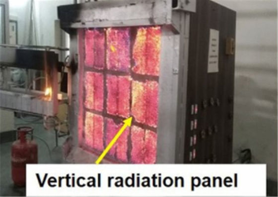 BS476-7 Μηχανή δοκιμής εξάπλωσης φλόγας στην επιφάνεια