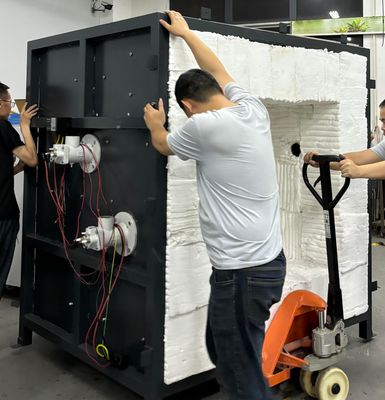 Δοκιμαστικός φούρνος πυραντοχής χαλύβδινων κατασκευών