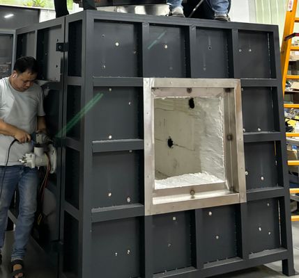 Φούρνος Δοκιμών Πυράντοχης Επίστρωσης για Χαλύβδινες Κατασκευές Υψηλής Ακρίβειας