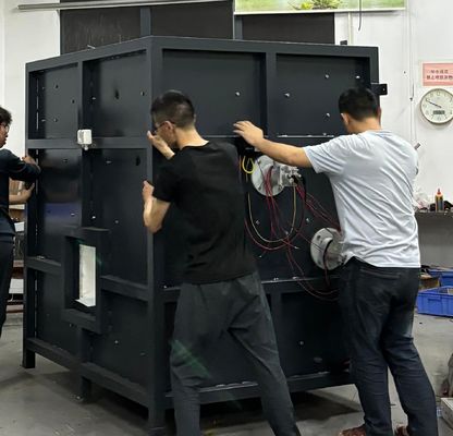 Πυροσβεστική επικάλυψη Δοκιμαστικό φούρνο δοκιμής αντοχής στη φωτιά