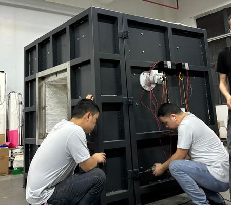 Πυροσβεστική επικάλυψη Δοκιμαστικό φούρνο δοκιμής αντοχής στη φωτιά