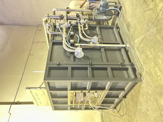 Δοκιμή Αντοχής στη Φωτιά Δείγματος Επικάλυψης Πυράντοχης ISO834-1 EN1363-1 Δοκιμή Φούρνου Μηχανή Δοκιμών Προμήθειες