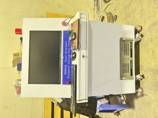 Δοκιμή Αντοχής στη Φωτιά Δείγματος Επικάλυψης Πυράντοχης ISO834-1 EN1363-1 Δοκιμή Φούρνου Μηχανή Δοκιμών Προμήθειες
