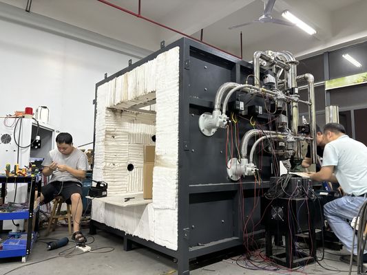 Φούρνος Δοκιμών Πυράντοχης Επίστρωσης για Χαλύβδινες Κατασκευές DX