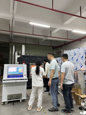 Φούρνος δοκιμής πυρόστατης επικάλυψης χάλυβα