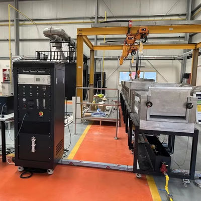 Μηχάνημα δοκιμής πυρκαγιάς ASTM E84 για χαρακτηριστικά επιφανειακής καύσης δομικών υλικών Μέγεθος δείγματος 24*24