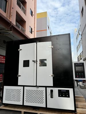 Επαγγελματική μηχανή δοκιμής αντοχής στην γήρανση από υπεριώδη ακτινοβολία για υγρή θερμότητα και ξηρή θερμότητα σε θερμοκρασία 50 C