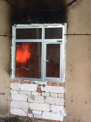 Πρότυπο ISO834 Κατασκευαστικά υλικά κάθετη δοκιμή πυρκαγιάς εργαστηριακό εξοπλισμό δοκιμών φούρνου