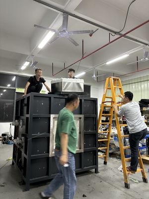 Πυροσβεστικές επιχρίσεις Σιδηρουργική δομή Πυροσβεστικές επιχρίσεις Κούφος δοκιμής ISO834-1 Εσωτερική δοκιμή