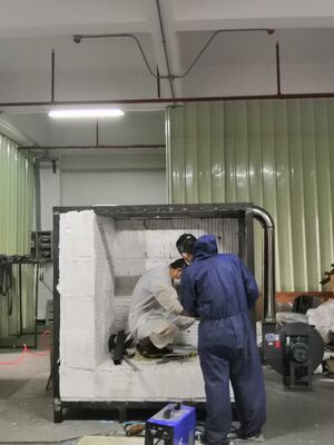 ISO834-1 Εξοπλισμός δοκιμής πυρκαγιάς κλιβάνου πυρκαγιάς