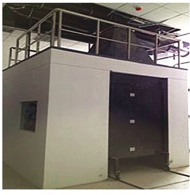 Δοκιμαστής μεμονωμένης καύσης για δομικά υλικά ή προϊόντα