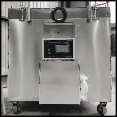 Φούρνος Δοκιμών Μικρής Κλίμακας για Πυράντοχη Επίστρωση Χαλύβδινων Κατασκευών DX8418. Δοκιμές για Διάφορους Τύπους Πυράντοχων Επιχρισμάτων για Χαλύβδινες Κατασκευές που Χρησιμοποιούνται σε Κτίρια