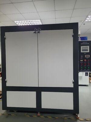EN ISO 12543-4 Τυπικός θάλαμος δοκιμής ανθεκτικότητας με πλαστικοποιημένο γυαλί ασφαλείας κτιρίων