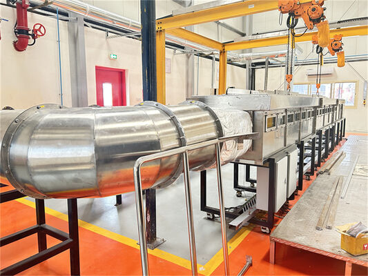 ASTM E84 Δοκιμαστικός θάλαμος διάδοσης φλόγας Πυκνότητα καπνού καλωδίου UL910 Steiner 7,6m