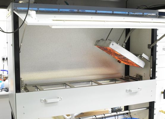 ISO 9239-1 Εξοπλισμός δοκιμής πυρκαγιάς με ροή ακτινοβολούμενης θερμότητας δαπέδου