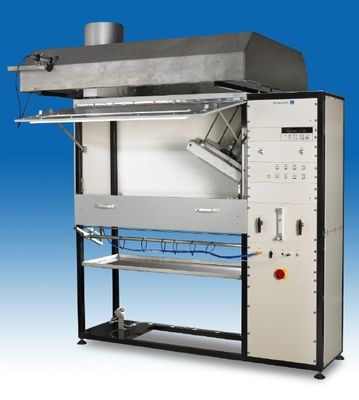 ISO 9239-1 Εξοπλισμός δοκιμής πυρκαγιάς με ροή ακτινοβολούμενης θερμότητας δαπέδου