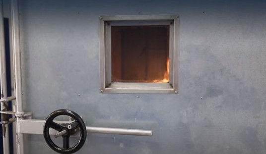 Δοκιμαστική συσκευή IEC60332-3 για την κατακόρυφη διάδοση φλόγας σε δέσμες καλωδίων και αγωγών, μηχάνημα εργαστηριακών δοκιμών