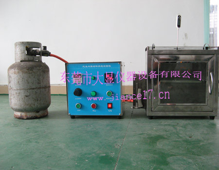 DX8337 Δοκιμαστής καύσης εσωτερικών υλικών αυτοκινήτων