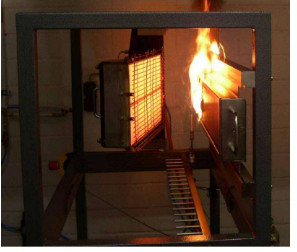 ISO 5658 Δοκιμαστής εξάπλωσης φλόγας για την αξιολόγηση της πυρκαγιάς