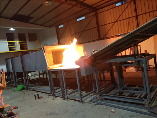 380V 50HZ τροφοδοσία εξοπλισμός πυρκαγιάς για δομικά υλικά UL790 πρότυπο